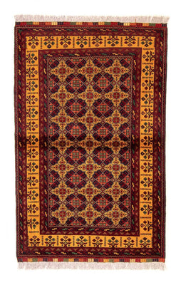 Tapis de couloir Tapis afghan - Boukhara - 208 x 90 cm - multicolore