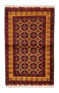 Tapis de couloir Tapis afghan - Boukhara - 208 x 90 cm - multicolore