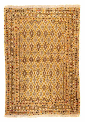 Tapis Kelim - Oriental - 190 x 148 cm - marron clair