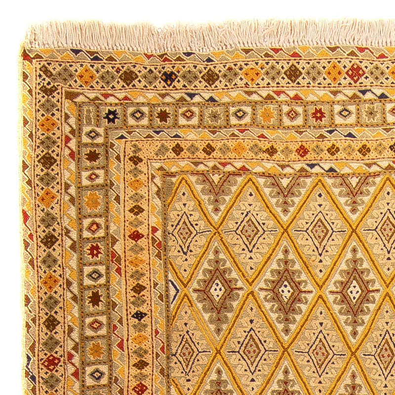 Tapis Kelim - Oriental - 190 x 148 cm - marron clair