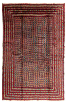 Tapis afghan - Boukhara - 288 x 198 cm - multicolore