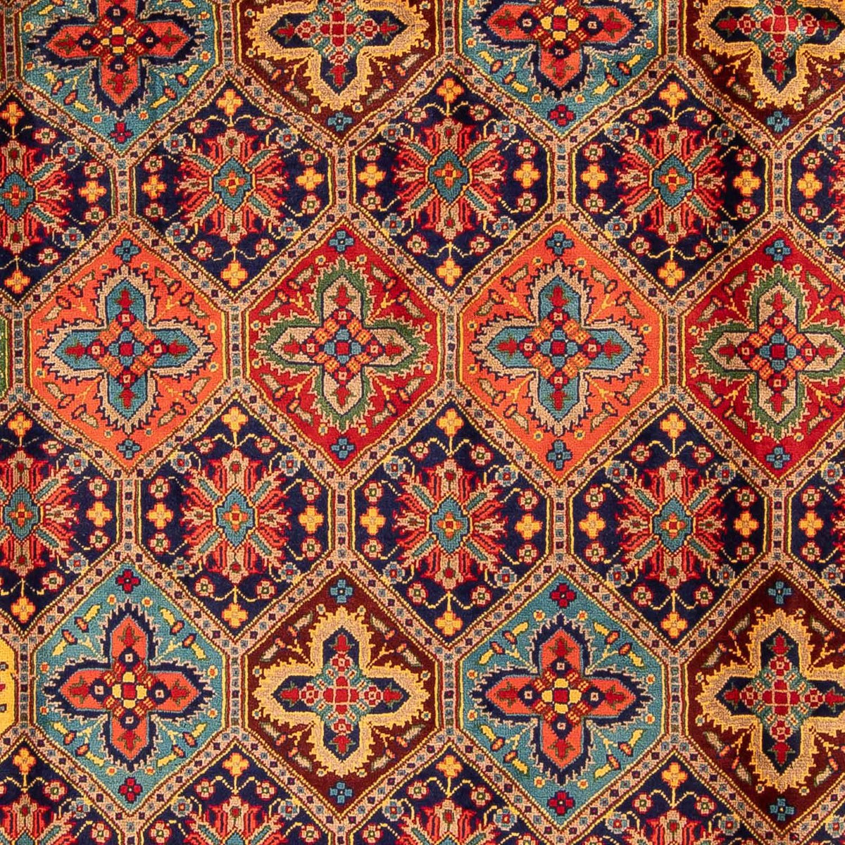 Tapis afghan - 299 x 192 cm - multicolore
