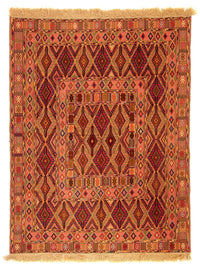 Tapis Kelim - Oriental - 180 x 142 cm - multicolore