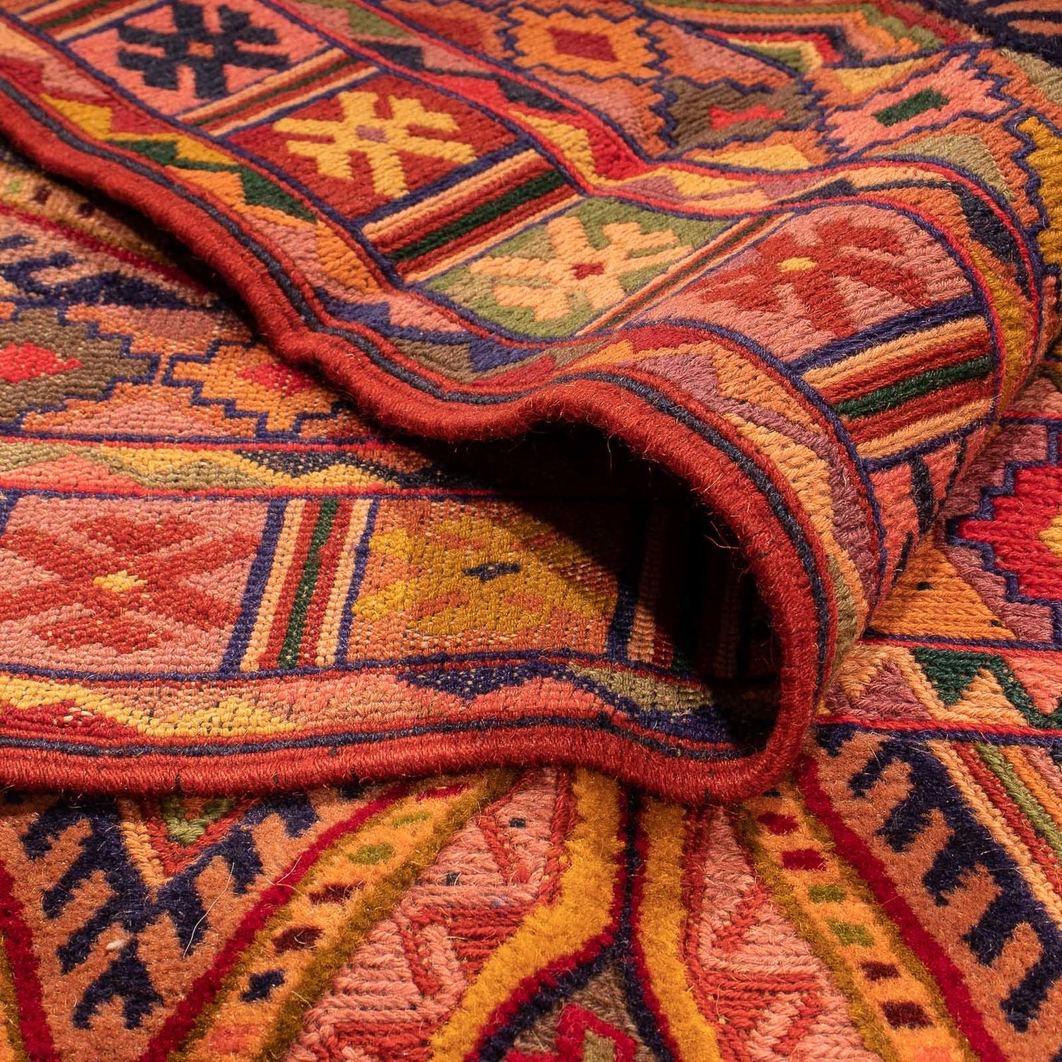 Tapis Kelim - Oriental - 167 x 142 cm - multicolore