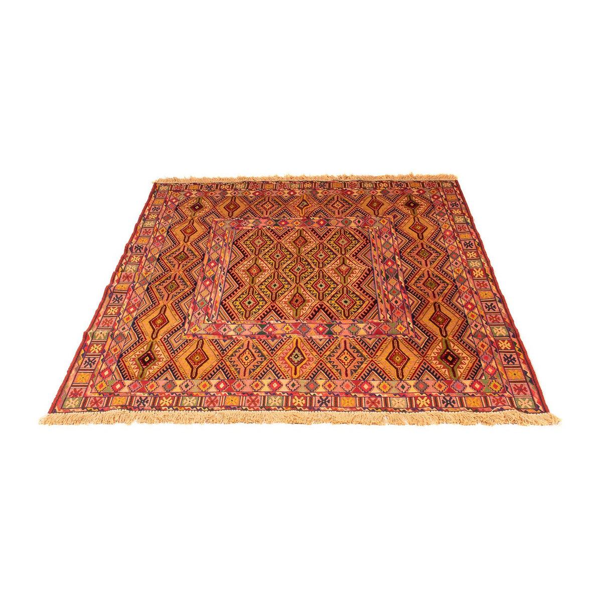 Tapis Kelim - Oriental - 167 x 142 cm - multicolore