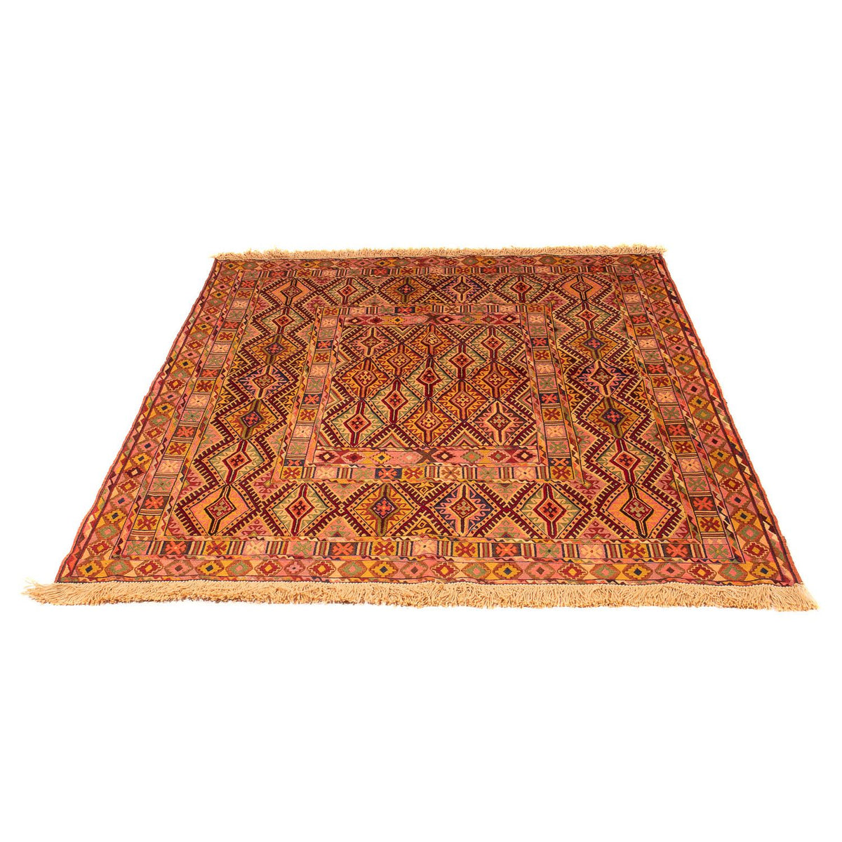 Tapis Kelim - Oriental - 174 x 138 cm - multicolore