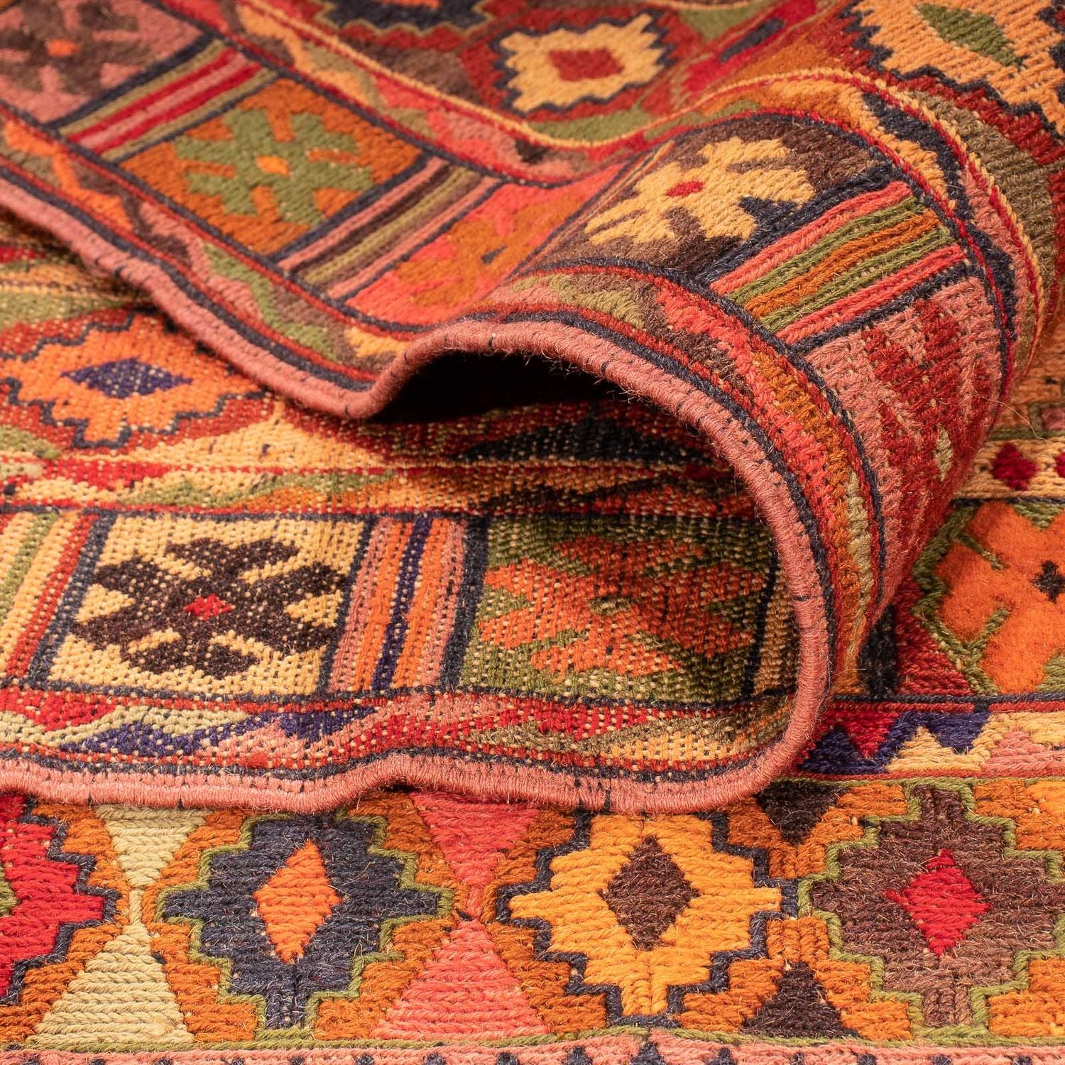 Tapis Kelim - Oriental - 181 x 147 cm - multicolore