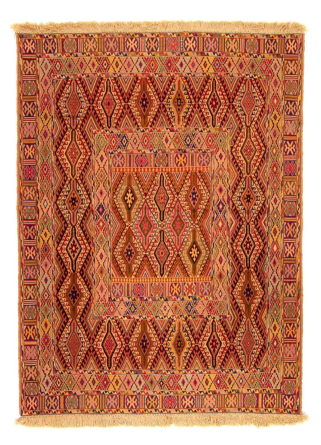 Tapis Kelim - Oriental - 168 x 132 cm - multicolore