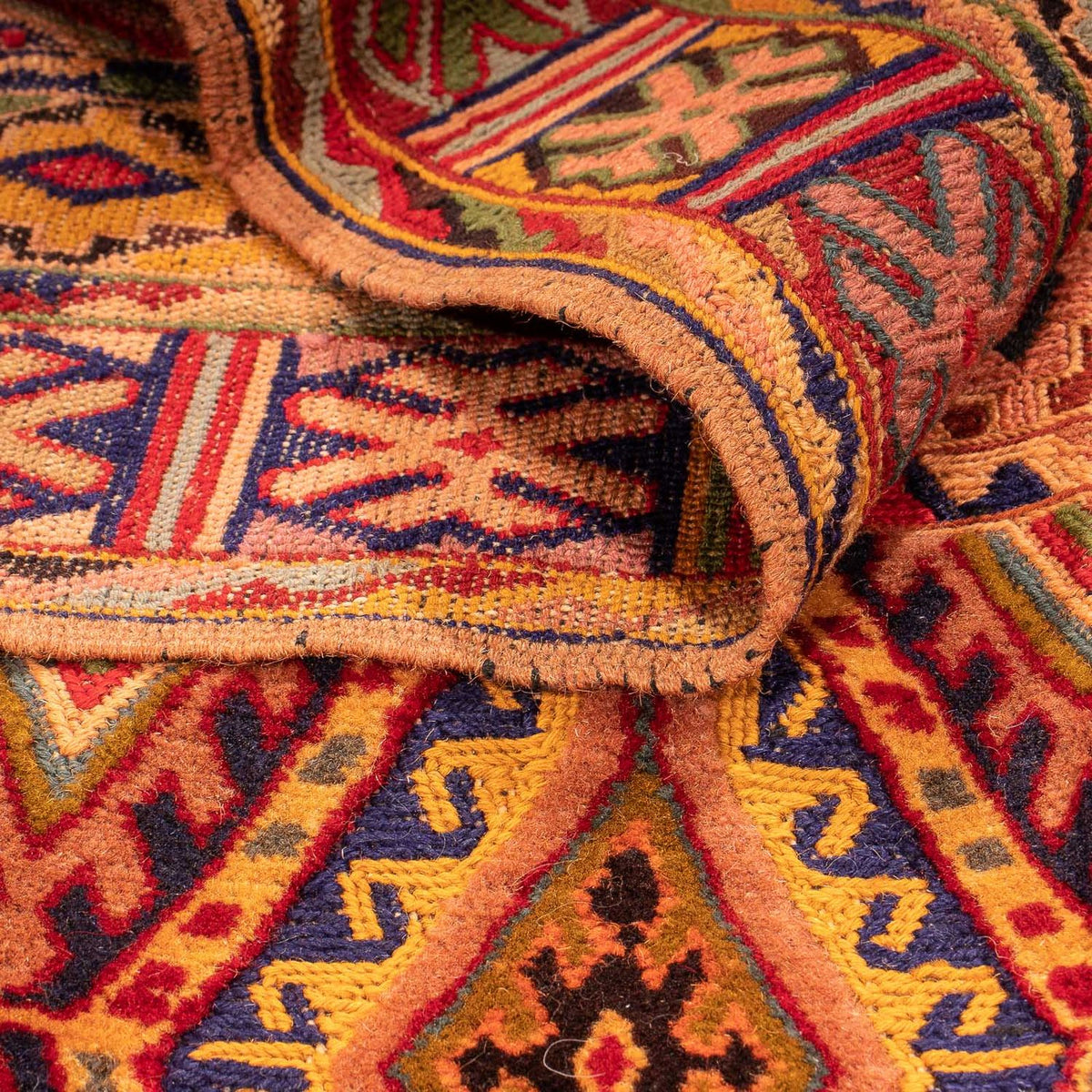 Tapis Kelim - Oriental - 168 x 132 cm - multicolore