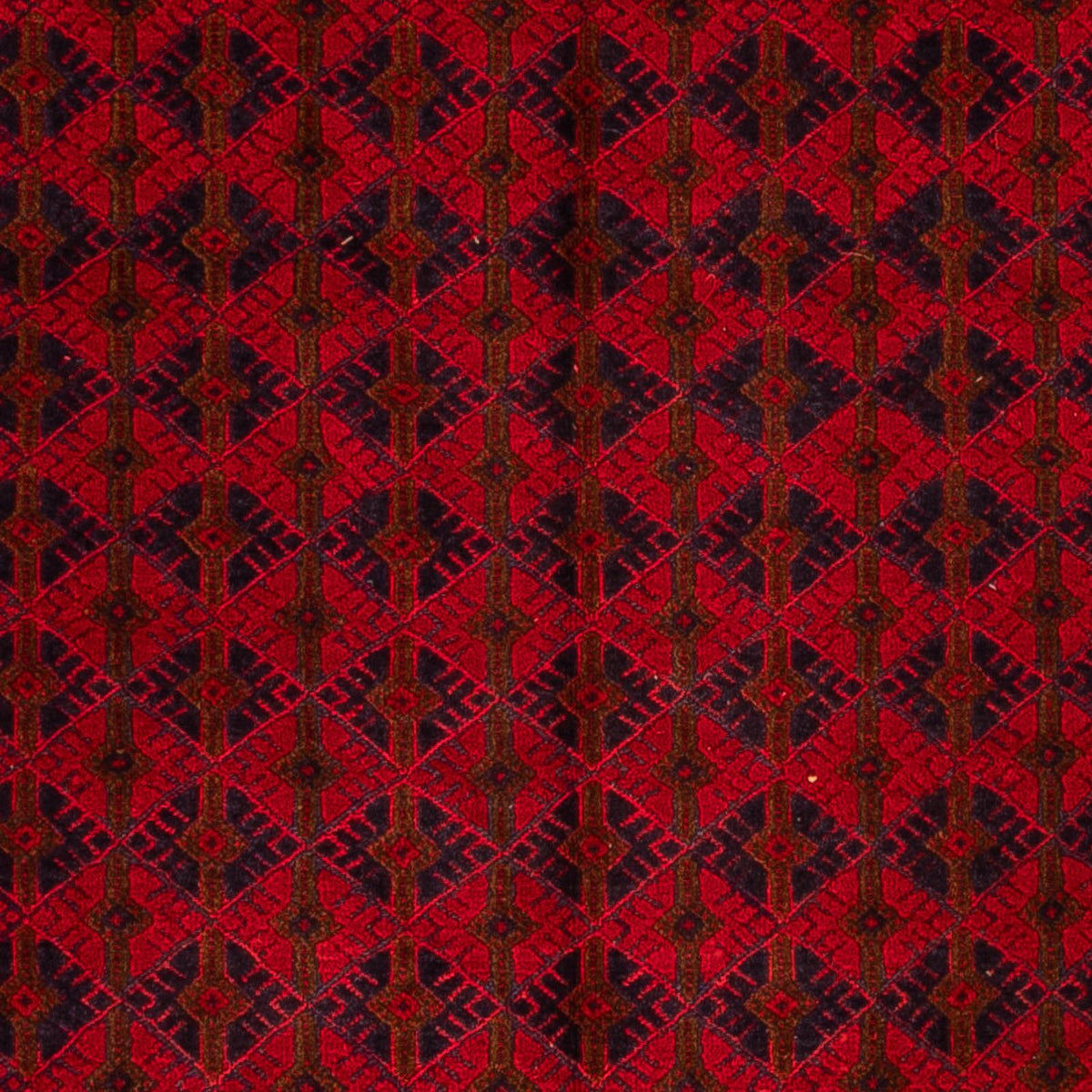 Tapis Kelim - Oriental - 199 x 141 cm - rouge foncé
