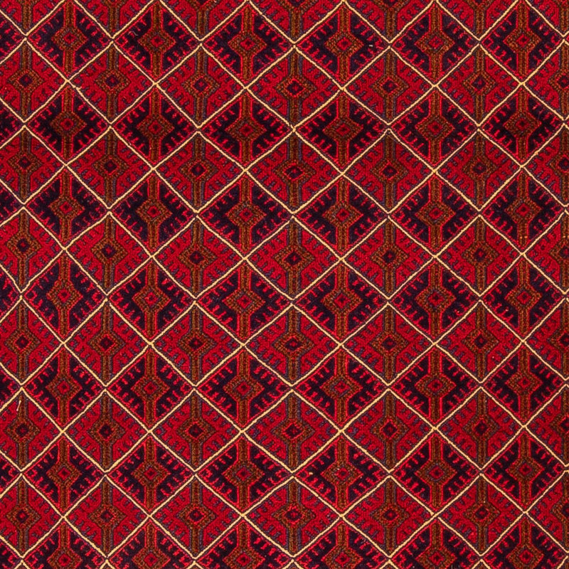 Tapis Kelim - Oriental - 196 x 136 cm - rouge foncé