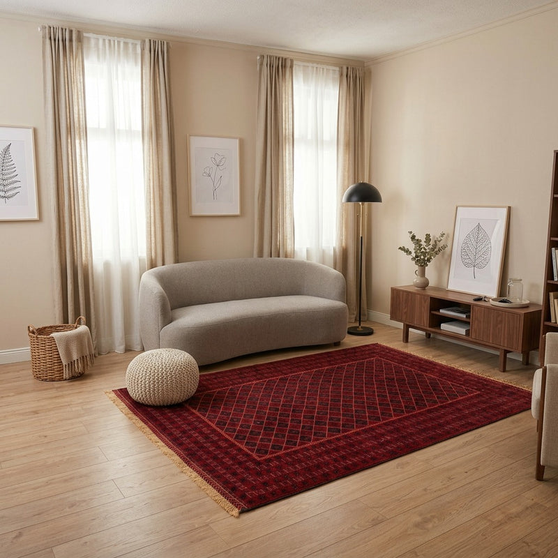 Kilim afghan Tapis 205x289cm