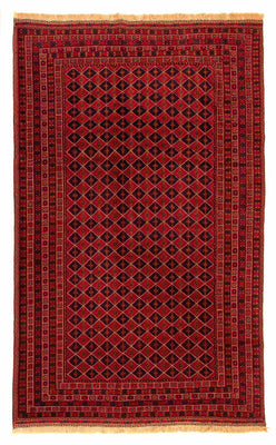 Tapis Kelim - Oriental - 296 x 196 cm - rouge foncé