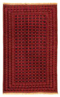 Tapis Kelim - Oriental - 296 x 196 cm - rouge foncé