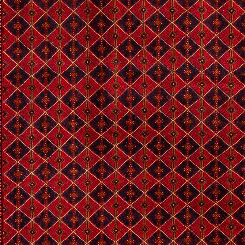 Tapis Kelim - Oriental - 296 x 196 cm - rouge foncé