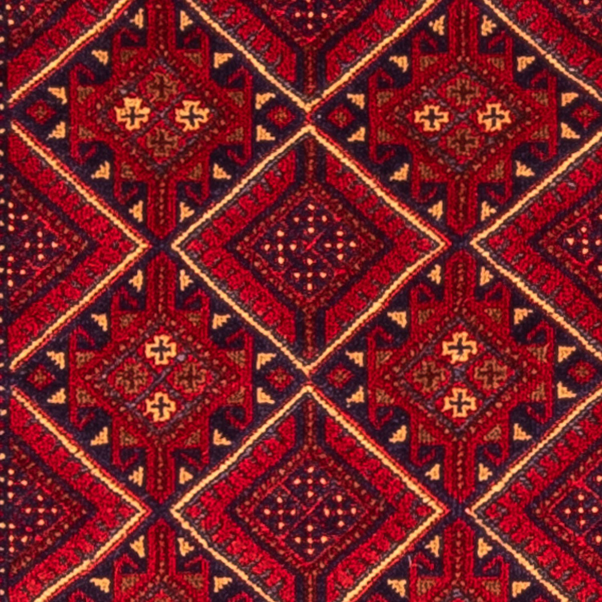 Tapis de couloir Tapis Kelim - Oriental - 279 x 81 cm - rouge foncé