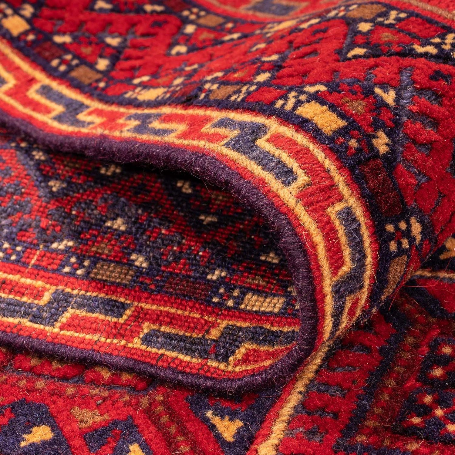 Tapis de couloir Tapis Kelim - Oriental - 279 x 81 cm - rouge foncé
