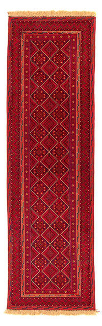 Tapis de couloir Tapis Kelim - Oriental - 280 x 69 cm - rouge foncé