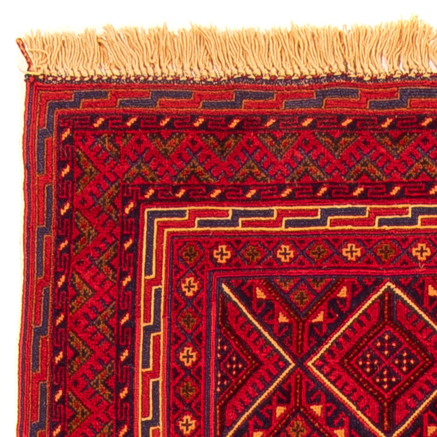 Tapis de couloir Tapis Kelim - Oriental - 280 x 69 cm - rouge foncé
