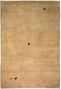 Tapis Gabbeh - Indus - 200 x 140 cm - marron