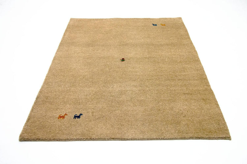 Tapis Gabbeh - Indus - 200 x 140 cm - marron