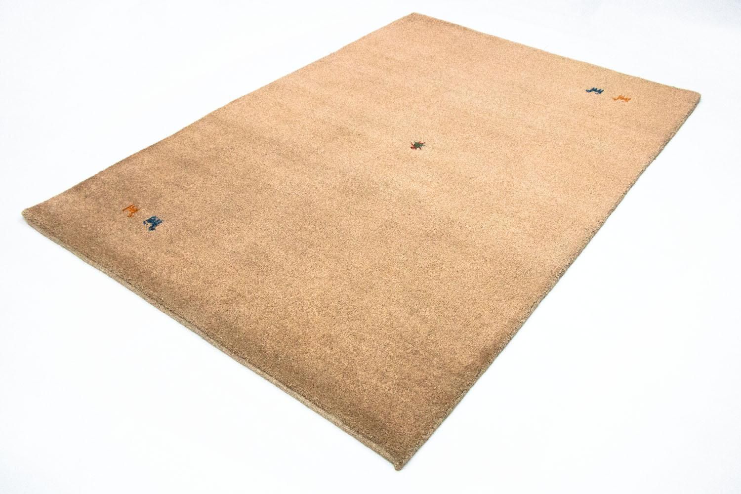 Tapis Gabbeh - Indus - 200 x 140 cm - marron
