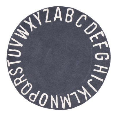 Alphabet ABC Tapis Enfant Rond