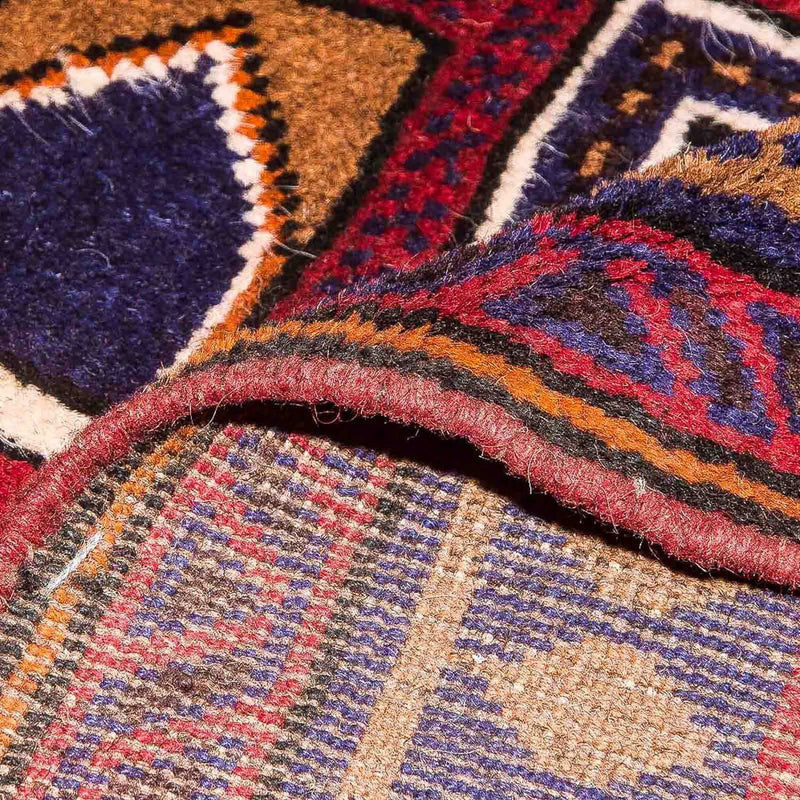 Tapis Belutsch - 130 x 83 cm - multicolore
