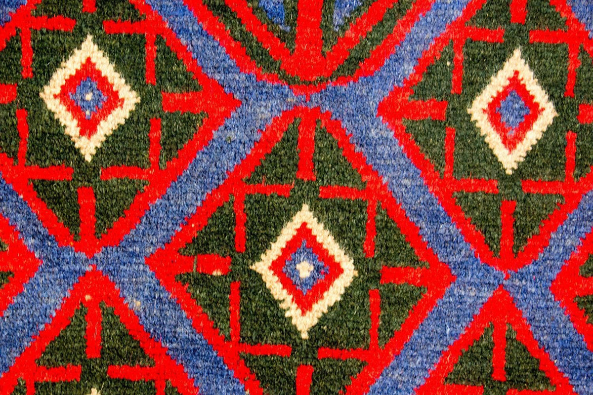 Tapis Belutsch - 135 x 82 cm - rouge
