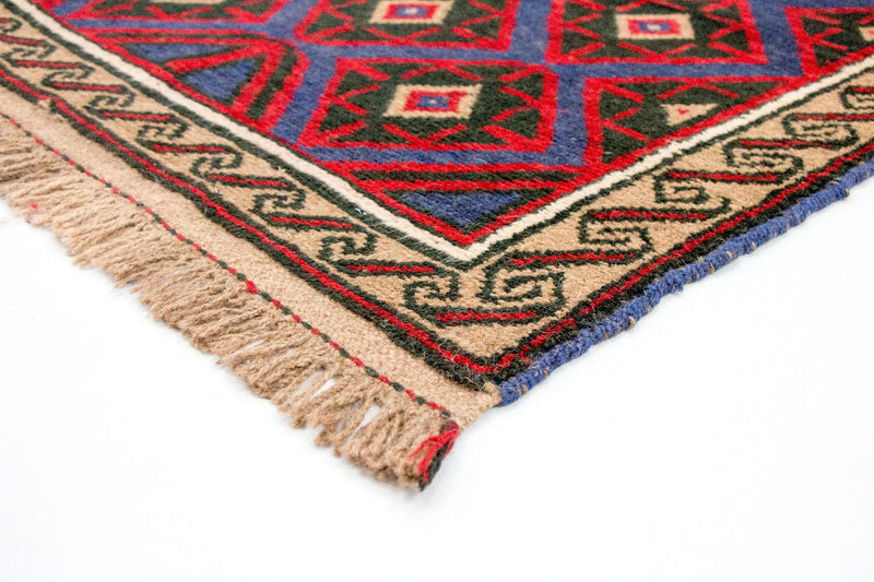 Tapis Belutsch - 135 x 82 cm - rouge