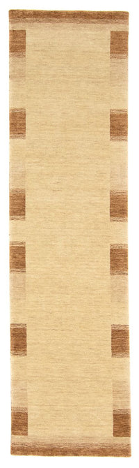 Tapis de couloir Tapis Gabbeh - Indus - 200 x 80 cm - beige
