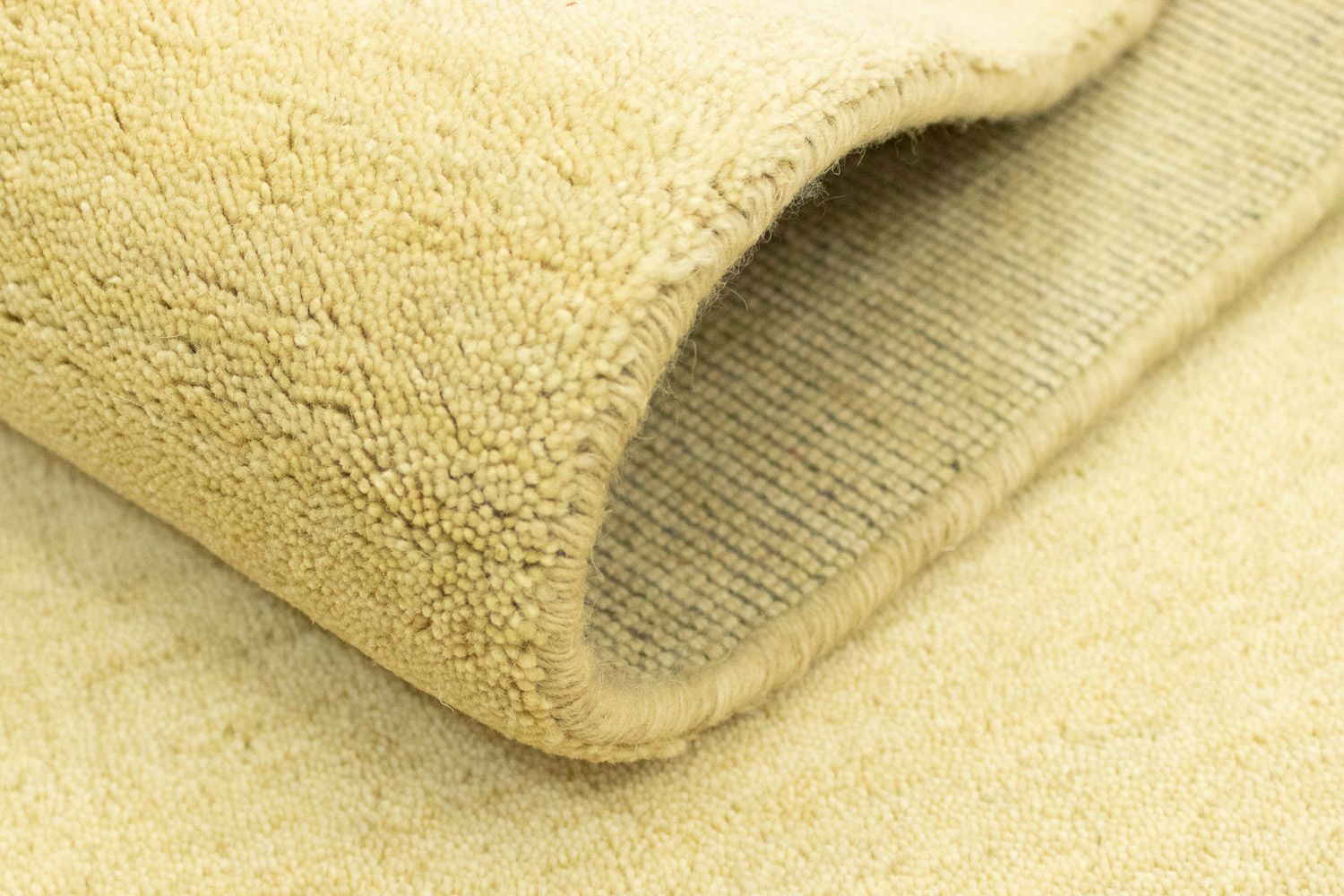 Tapis de couloir Tapis Gabbeh - Indus - 200 x 80 cm - beige