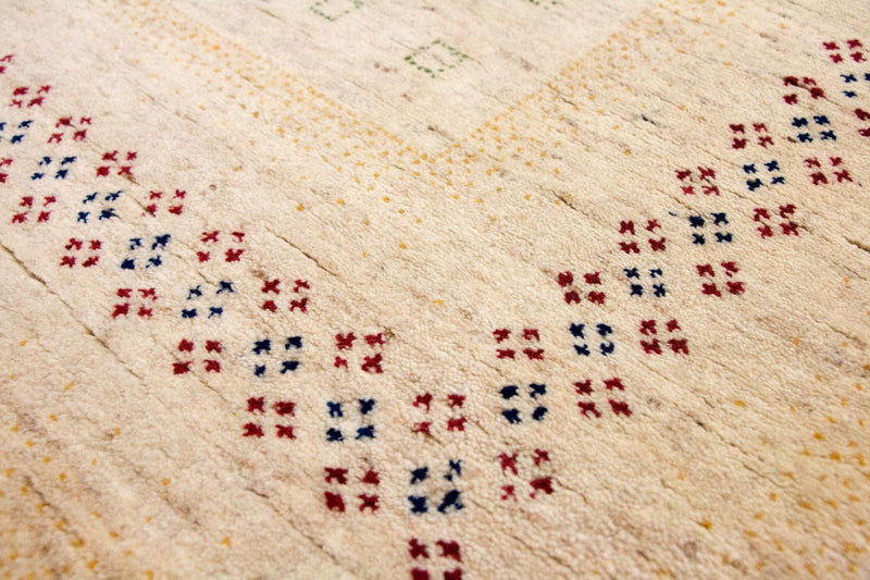 Tapis Gabbeh - Loribaft Persan - 400 x 300 cm - beige