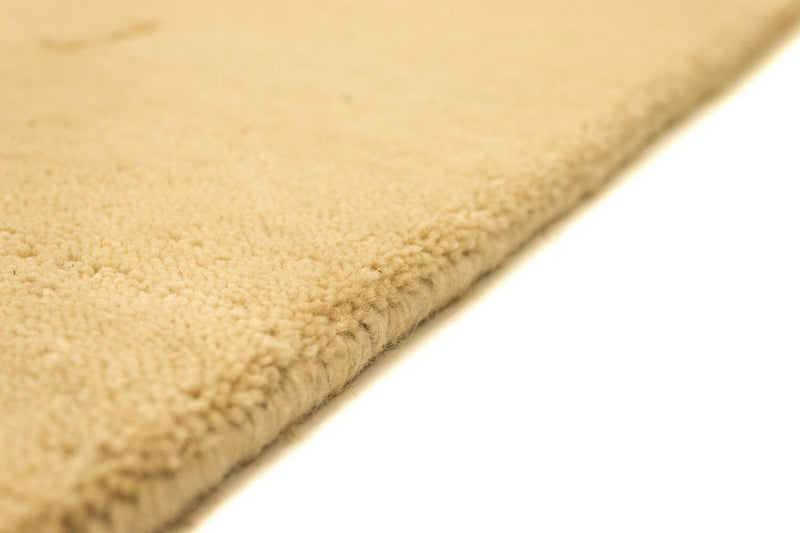 Tapis de couloir Tapis Gabbeh - Indus - 400 x 80 cm - beige