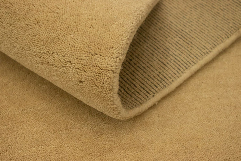 Tapis de couloir Tapis Gabbeh - Indus - 400 x 80 cm - beige