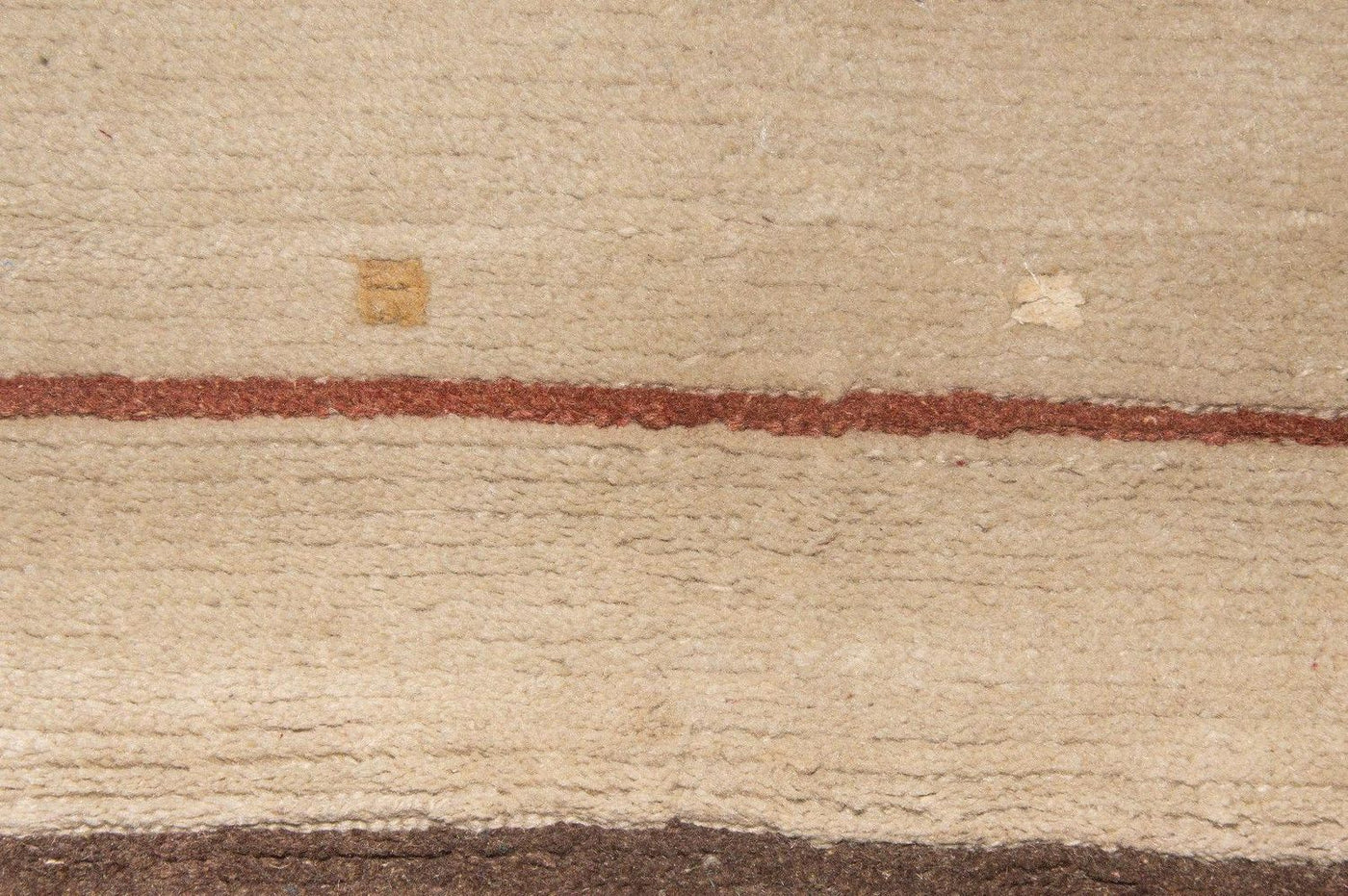 Tapis Népalais - 140 x 70 cm - beige