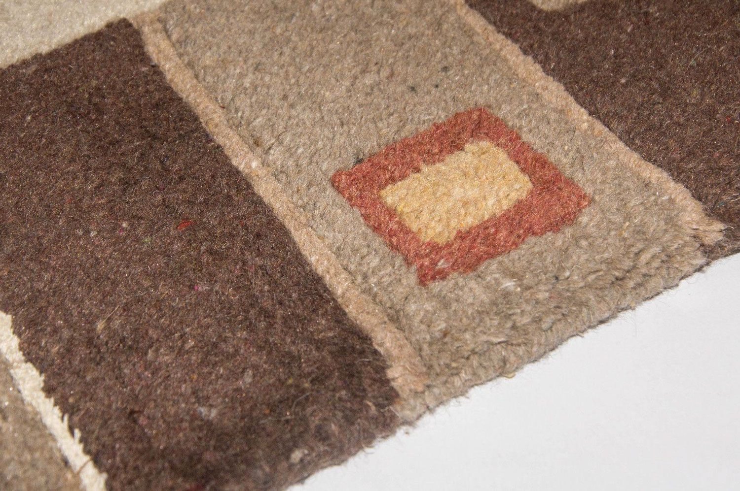 Tapis Népalais - 160 x 90 cm - beige