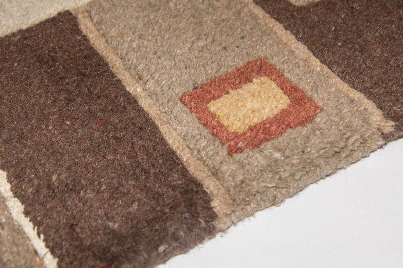 Tapis Népalais - 160 x 90 cm - beige