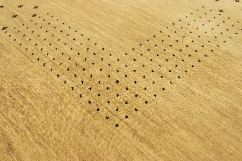 Tapis de couloir Tapis Gabbeh - Indus - 200 x 80 cm - beige
