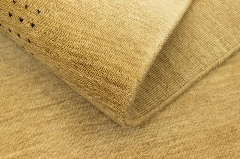 Tapis de couloir Tapis Gabbeh - Indus - 200 x 80 cm - beige