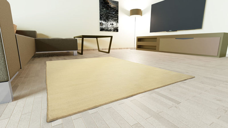 Tapis Gabbeh - Indus - 90 x 60 cm - beige