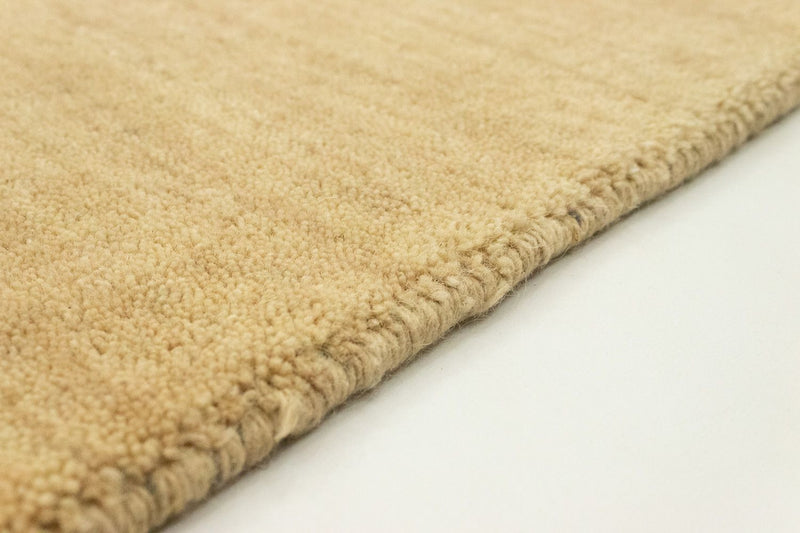 Tapis de couloir Tapis Gabbeh - Indus - 350 x 80 cm - beige