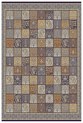 Tapis oriental tissé - Byzantine Boudoir - rectangle