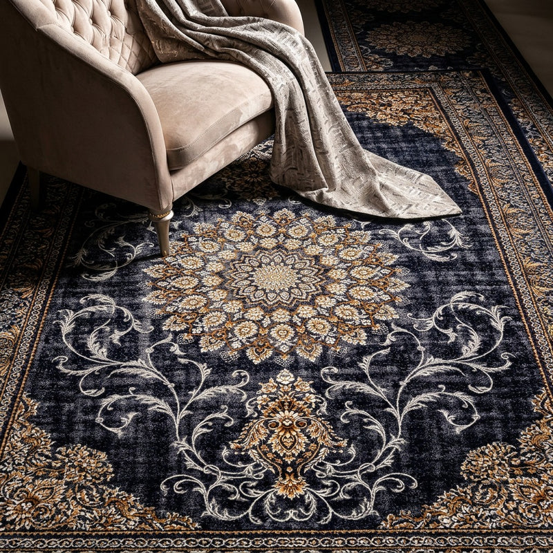 Tapis oriental tissé Saffron Sensations