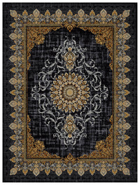 Tapis oriental tissé - Saffron Sensations - rectangle