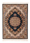 Tapis persan Arshida - Rectangle / Noir / 100 x 150 cm Rectangle