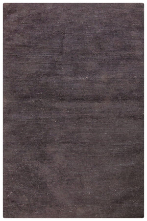 Tapis à poil ras - 180 x 120 cm - noir