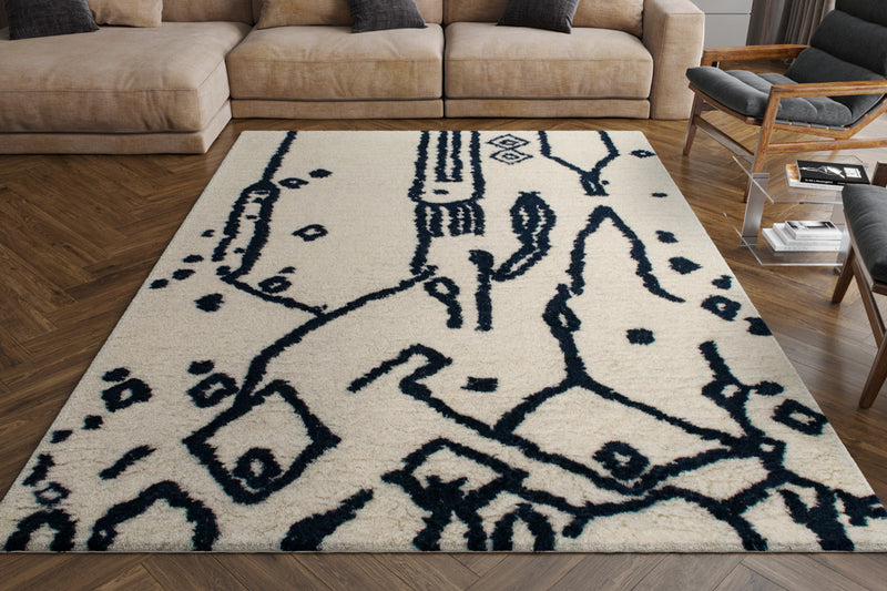 Tapis en laine Berber Essence - Tapis en laine