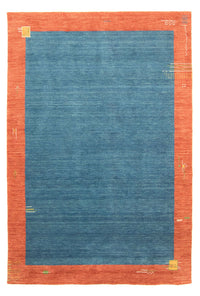 Tapis Gabbeh - Indus - 180 x 120 cm - bleu