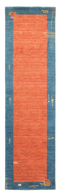 Tapis de couloir Tapis Gabbeh - Indus - 200 x 80 cm - rouge